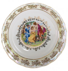 Набор салатников 19 см 6 шт  Royal Czech Porcelain "Офелия /Мадонна перламутр" / 203775