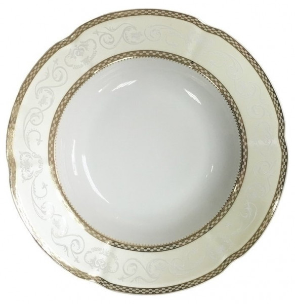 Набор тарелок 22,5 см 6 шт глубокие  Cmielow &quot;Болеро /Элегантность&quot; / 128152