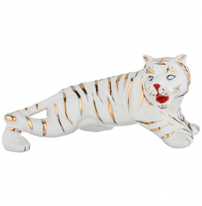 Статуэтка 15 см белая  LEFARD "Тигр" / 269590