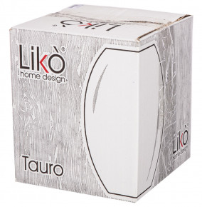 Ваза для цветов 20 см  LIKO "Tauro /Grey" / 245069