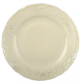 Набор тарелок 21 см 6 шт  Bohemia Porcelan Moritz Zdekauer 1810 s.r.o. "Лиана /Платиновый узор /СК" / 091915