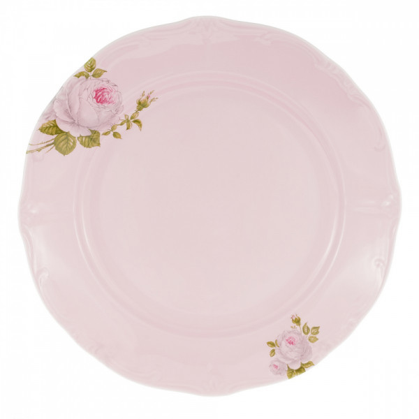 Набор тарелок 26 см 6 шт  Weimar Porzellan &quot;Алвин розовый&quot; / 222952
