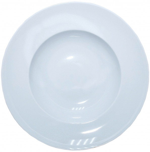 Набор тарелок для пасты 25 см 6 шт глубокие  Cmielow &quot;Казуб /Без декора&quot; / 252662