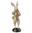 Фигурка с часами 11,5 х 11 х 34,5 см  LEFARD &quot;Английская коллекция /Кролик&quot; / 227463