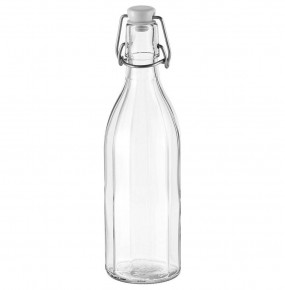 Бутылка с зажимом 500 мл гранённая  Tescoma "DELLA CASA /Без декора" / 147351