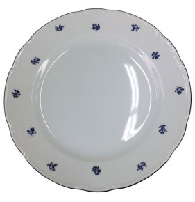 Набор тарелок 27 см 6 шт  Thun "Офелия /Мелкие синие цветы" / 245791