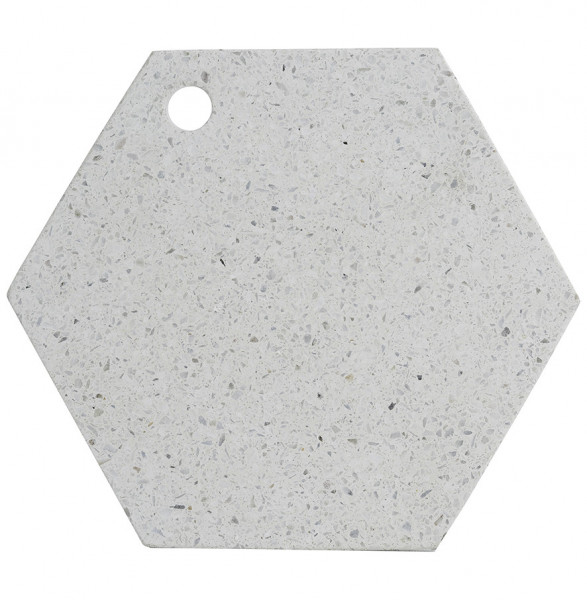 Доска сервировочная 30 см из камня  TYPHOON &quot;Elements Hexagonal&quot; / 224342