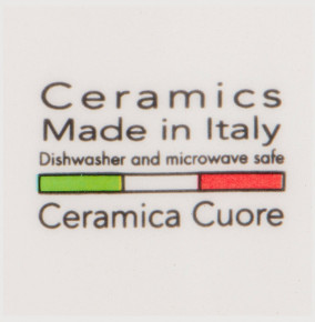 Тарелка 22 см 1 шт глубокая  Ceramica Cuore "Limoni" / 228061