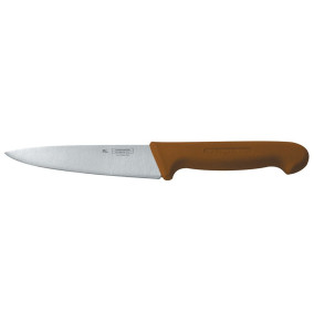 Нож поварской 16 см  P.L. Proff Cuisine "PRO-Line" коричневый / 316404