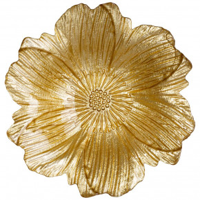 Блюдо 30 см круглое  АКСАМ "Golden flower" / 277051