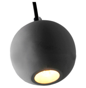 Подвесной светильник Cloyd SAURON P1 / Ø10 см - черный / 311172