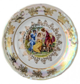 Салатник 13 см  Royal Czech Porcelain "Аляска /Мадонна перламутр" / 203780