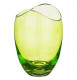 Ваза для цветов 25,5 см зеленая  Crystalex CZ s.r.o. "Гондола" / 111362