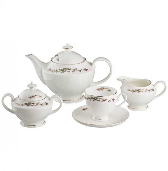 Чайный сервиз на 6 персон 15 предметов  LEFARD &quot;Английский сад&quot; / 191030
