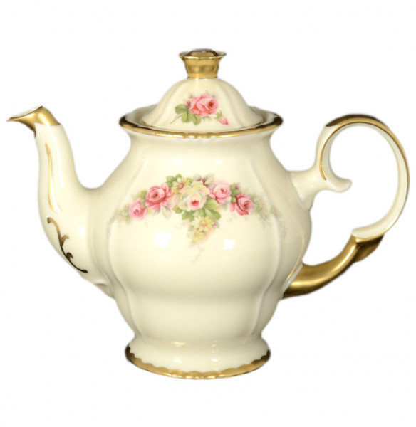 Заварочный чайник 500 мл  Bohemia Porcelan Moritz Zdekauer 1810 s.r.o. &quot;Анжелика /Розовая нежность /СК&quot; / 105685