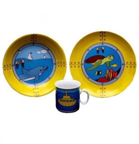 Детский набор 3 предмета  Thun "Подводная лодка в море" / 012442