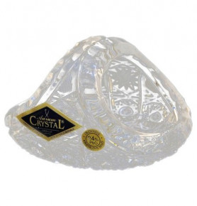 Корзинка 8 см  Aurum Crystal "Хрусталь резной" / 059299