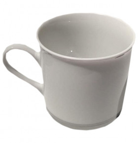 Кофейная чашка 150 мл 1 шт высокая  Leander "Сабина /Отводка платина" / 251794