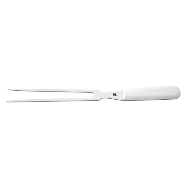 Вилка поварская 17,5 см белая пластиковая ручка  P.L. Proff Cuisine &quot;PRO-Line&quot; / 332364