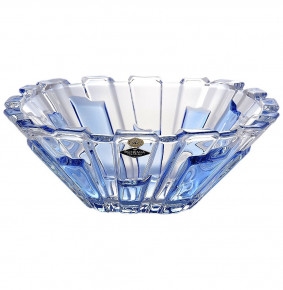 Фруктовница 31 см  Aurum Crystal "Болеро /Синяя" / 146000