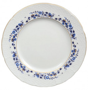 Набор тарелок 25 см 6 шт  Thun "Николь /Синие цветы" / 036220
