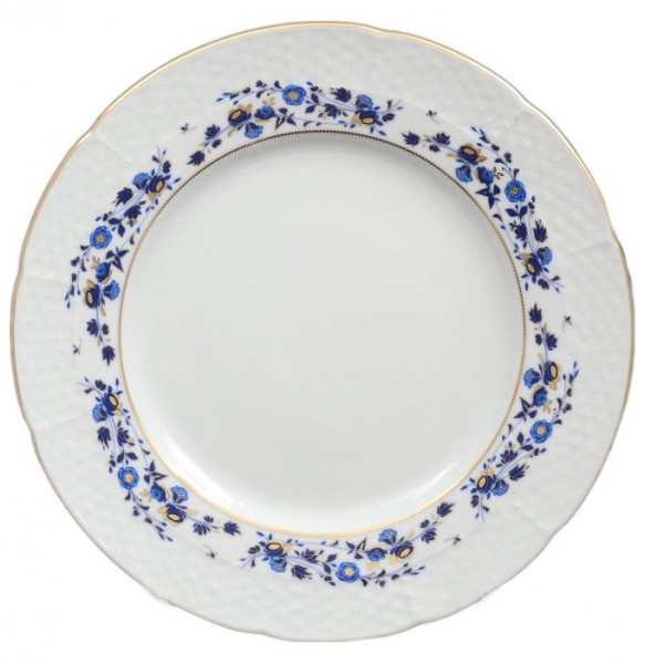 Набор тарелок 25 см 6 шт  Thun &quot;Николь /Синие цветы&quot; / 036220