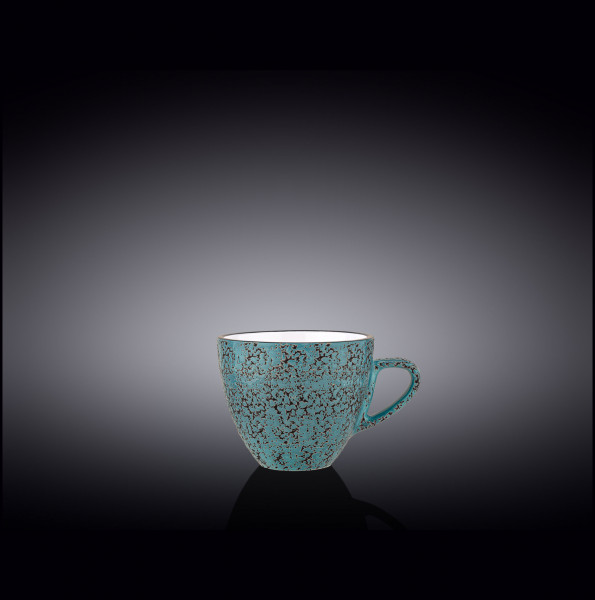 Кофейная чашка 110 мл голубая  Wilmax &quot;Splash&quot; / 261437