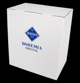 Ваза для конфет 10,6 см  Bohemia Jihlava "Glacier /Без декора" хрусталь Йиглава / 090713