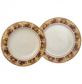 Набор тарелок 2 предмета (24, 25 см)  Ceramica Cuore "Натюрморт"  / 226240