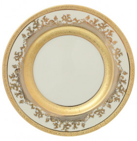 Набор тарелок 27 см 6 шт  Falkenporzellan "Констанц /Cream Gold 9320 /Золотая лента" / 137632