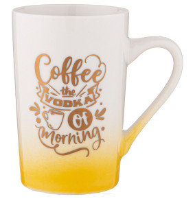 Кружка 385 мл  LEFARD "Coffemania /Coffee the vodka of morning" / 301243