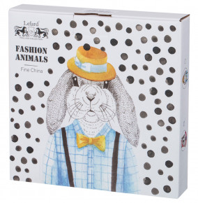 Тарелка 19 см 1 шт  LEFARD "Fashion Animals /Медведица" / 213571