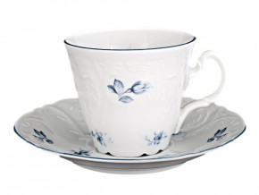 Чайная пара 230 мл 1 шт высокая  Thun "Бернадотт /Синий цветок" / 244121