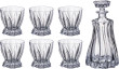 Набор для виски 7 предметов (графин 650 мл + 6 стаканов по 280 мл)  Aurum Crystal &quot;Plantica /Без декора&quot;  / 133316