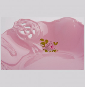 Фруктовница 27 см Барбарина  Weimar Porzellan "Алвин розовый" / 001616