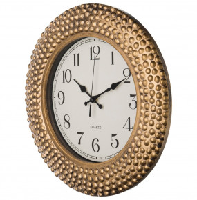 Часы настенные 38 см кварцевые круглые  LEFARD "ITALIAN STYLE /Античное золото" / 187945