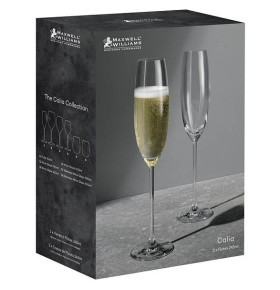 Бокалы для шампанского 245 мл 2 шт  Maxwell & Williams "Calia" (подарочная упаковка) / 303831
