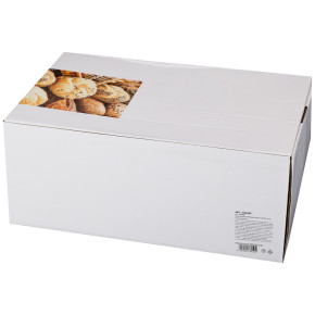Хлебница 35,5 х 23 х 14,5 см + банки для сыпучих продуктов 10 х 12 см 3 шт "Agness /Сура" / 205647