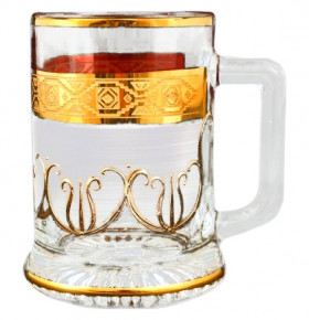 Кружка для пива 300 мл золото  Bohemia "Diaryt Kob" M-H  / 110096