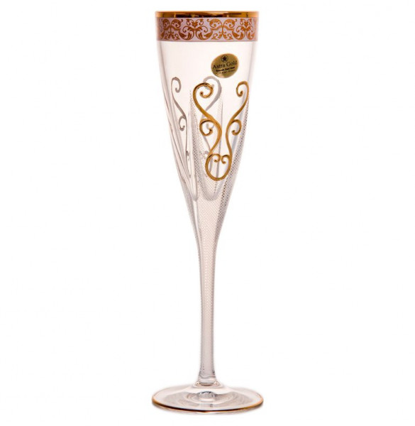 Бокалы для шампанского 170 мл 6 шт  Astra Gold &quot;Венус /Фьюжн&quot; / 012978