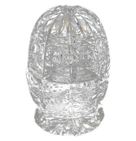 Шкатулка 8 см с крышкой  Aurum Crystal "Хрусталь резной" / 033417