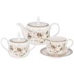 Чайный сервиз на 6 персон 14 предметов (без молочника)  LEFARD &quot;Lilies&quot; / 300492