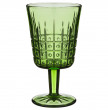 Бокалы для вина 300 мл 6 шт зелёные  LEFARD &quot;Muza Color /Графика&quot; / 192985