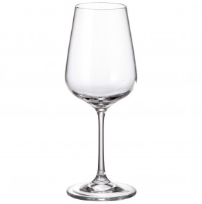 Бокал для белого вина 360 мл 1 шт  Crystalite Bohemia "Дора /Без декора" / 232382