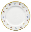 Набор тарелок 21 см  6 шт  Chodov &quot;Корона /Мелкие цветы /Матовое золото&quot; / 148365