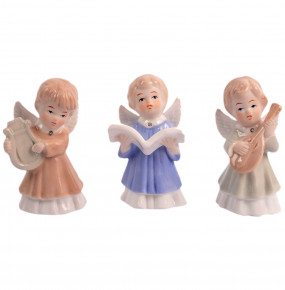 Керамические статуэтки 3 шт  Royal Classics "Ангельское трио" / 150275