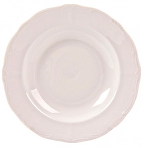 Набор тарелок 24 см 6 шт глубокие  Weimar Porzellan "Веймар /Без декора" / 015778