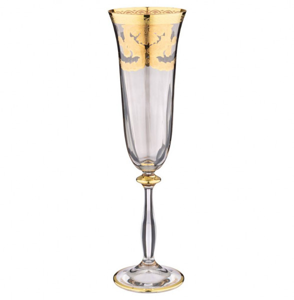 Бокалы для шампанского 190 мл 6 шт  Art Decor &quot;Анжела /Венециано /Ассорти&quot; / 276497