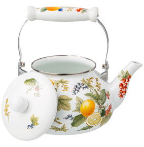 Чайник 2,5 л эмалированный  Agness "Fruit Basket /Fruut tea" / 313104