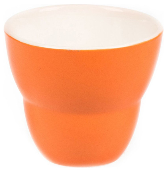 Чайная чашка 250 мл без ручек 6 шт  P.L. Proff Cuisine &quot;Barista /Оранжевый&quot;  / 322310